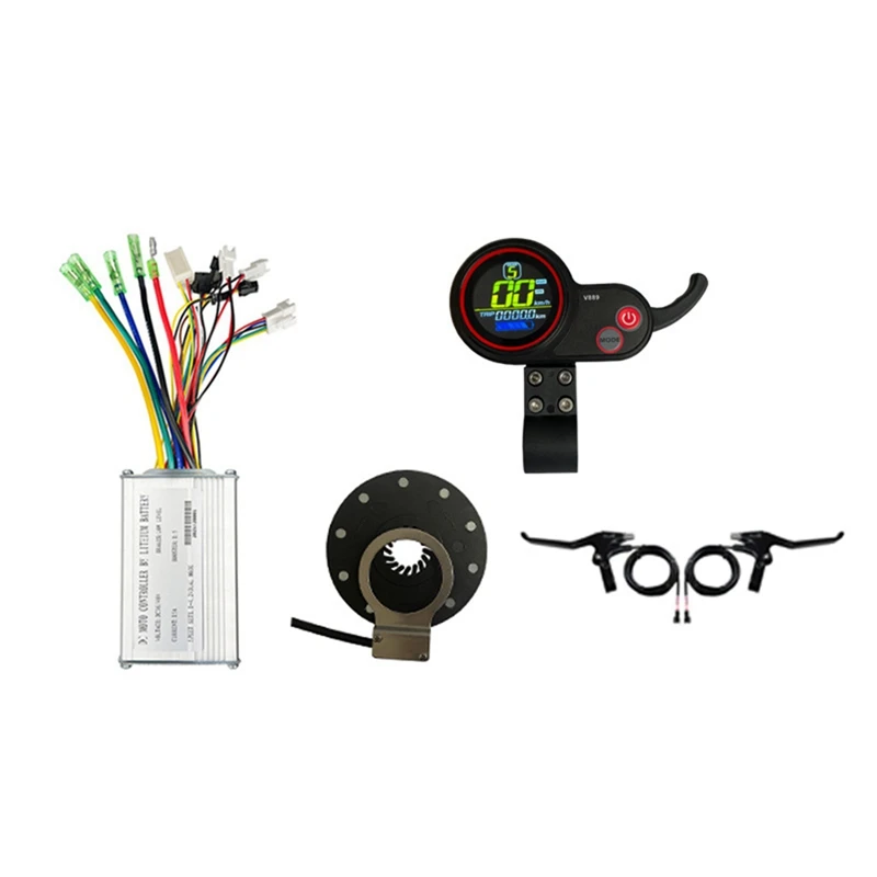 36V/48V 15A Ebike Controller Kit With V889 LCD Display For 250/350W JN Electric Bike Motor Conversion Parts
36V/48V 15A Ebike Controller Kit With V889 LCD Display For 250/350W JN Electric Bike Motor Conversion Parts