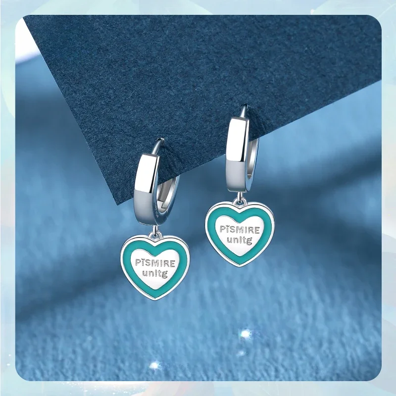 S925 Sterling Silver Love Pendant Circular Shape Women Earrings Girl Hypoallergenic Light Luxury Fashion Ear Stud Jewelry Gifts
S925 Sterling Silver Love Pendant Circular Shape Women Earrings Girl Hypoallergenic Light Luxury Fashion Ear Stud Jewelry Gifts
