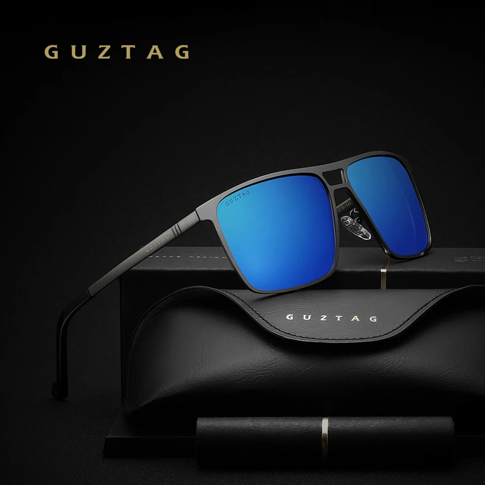 GUZTAG SUNGLASSES Stainless Steel Square Men/Women Polarized Mirror UV400 Sun Glasses Eyewear Sunglasses For Men oculos G8029
GUZTAG SUNGLASSES Stainless Steel Square Men/Women Polarized Mirror UV400 Sun Glasses Eyewear Sunglasses For Men oculos G8029
