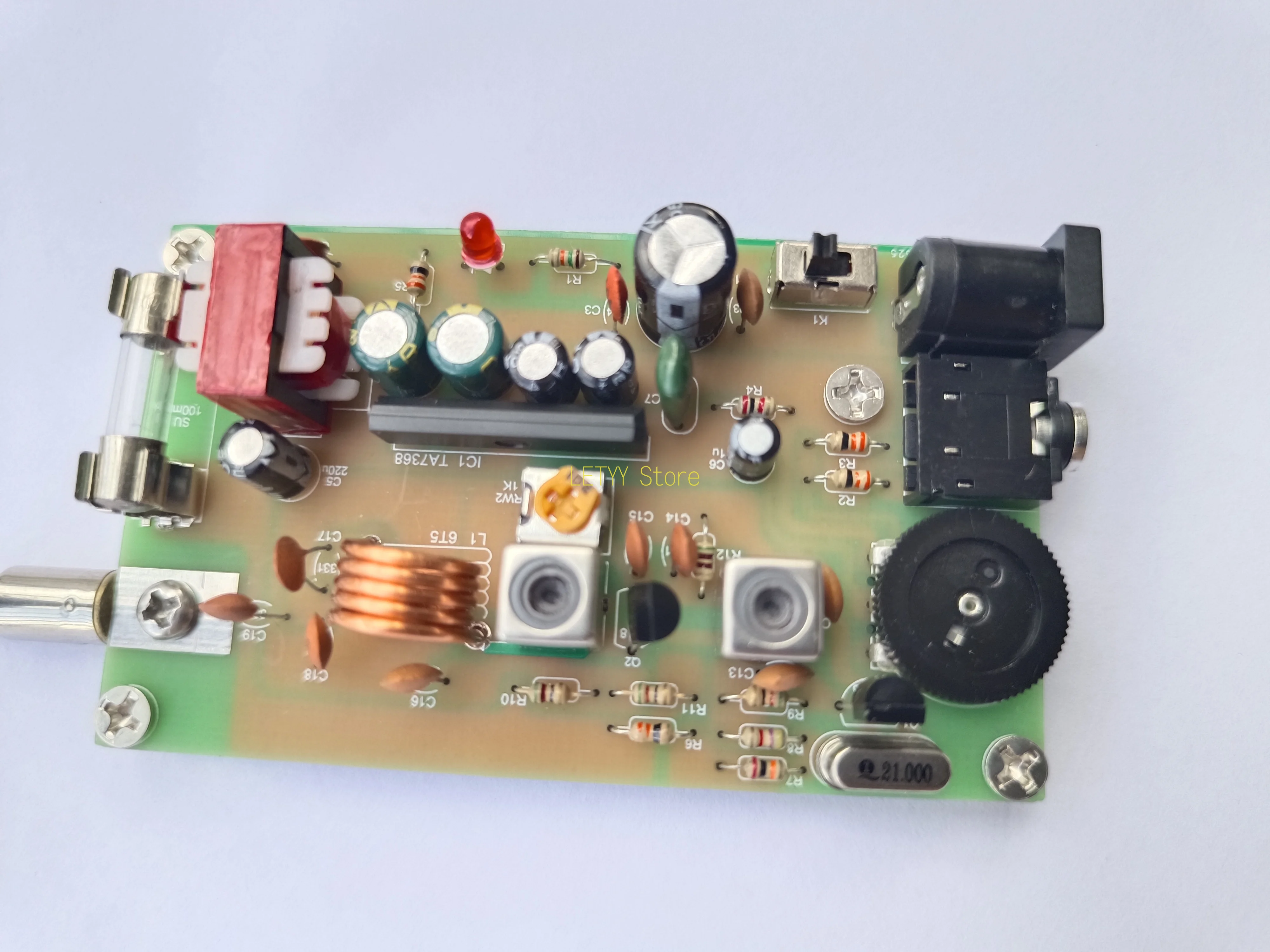 Short Wave Micro Power Radio Transmitter Board Kit Campus Radio Electronic Production SW Radio AM Transmitter
Short Wave Micro Power Radio Transmitter Board Kit Campus Radio Electronic Production SW Radio AM Transmitter