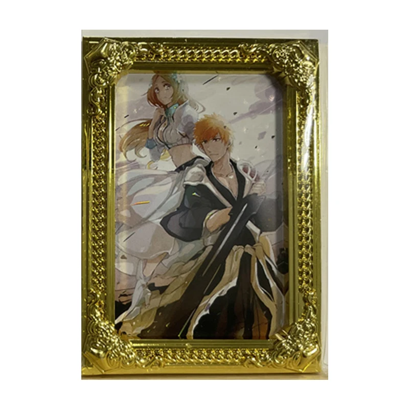 

Anime BLEACH Rare CP SP GSR Reflections Flash Cards Kurosaki Ichigo Inoue Orihime Toys for boys Collectible Cards Birthday Gifts