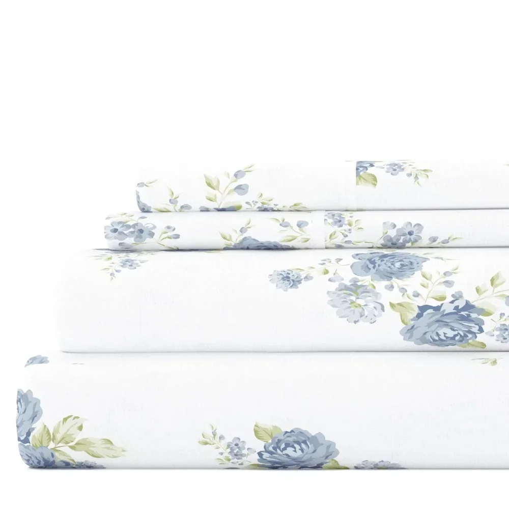 Light Blue Rose Bunch 4 Piece 100% Cotton Flannel Deep Pocket Sheet Set Double Bed Sheets Freight Free Linen Home Textile
Light Blue Rose Bunch 4 Piece 100% Cotton Flannel Deep Pocket Sheet Set Double Bed Sheets Freight Free Linen Home Textile