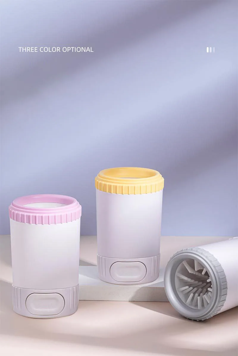 Pet Foot Washer Cup Paw Clean Brush Quickly Wash Dirty Cat Foot Cleaning Bucket Dog Paw Cleaner Cup Soft Silicone Combs Portable
Pet Foot Washer Cup Paw Clean Brush Quickly Wash Dirty Cat Foot Cleaning Bucket Dog Paw Cleaner Cup Soft Silicone Combs Portable