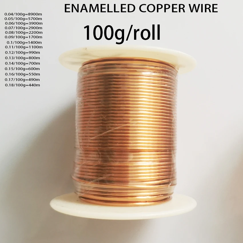 1coils 0.04-0.31mm cable copper wire electromagnetic wire enameled copper paint wire
1coils 0.04-0.31mm cable copper wire electromagnetic wire enameled copper paint wire