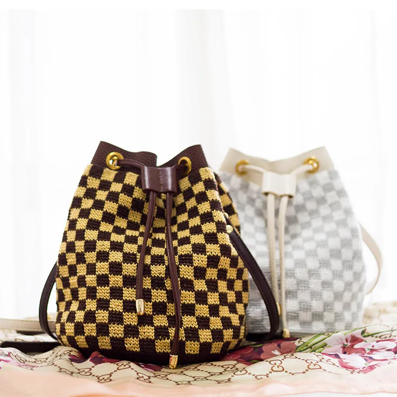 Susan's Family DIY Crochet Kit Classic Style Checker Board Shoulder Bag Materials Package Knitting and Crochet Bag Kit
Susan's Family DIY Crochet Kit Classic Style Checker Board Shoulder Bag Materials Package Knitting and Crochet Bag Kit