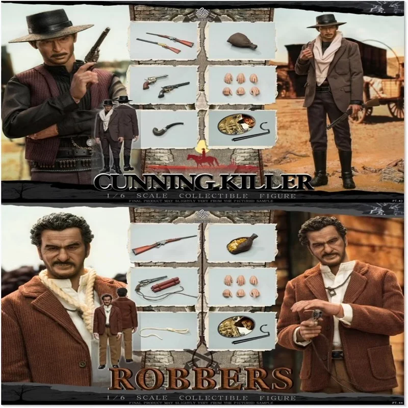Оригинальные игрушки, Φ 1/6, мужской солдат, Западный хитрый убийца, разбойник, высокое качество, 12 дюймов, экшн-фигурка
Оригинальные игрушки, Φ 1/6, мужской солдат, Западный хитрый убийца, разбойник, высокое качество, 12 дюймов, экшн-фигурка