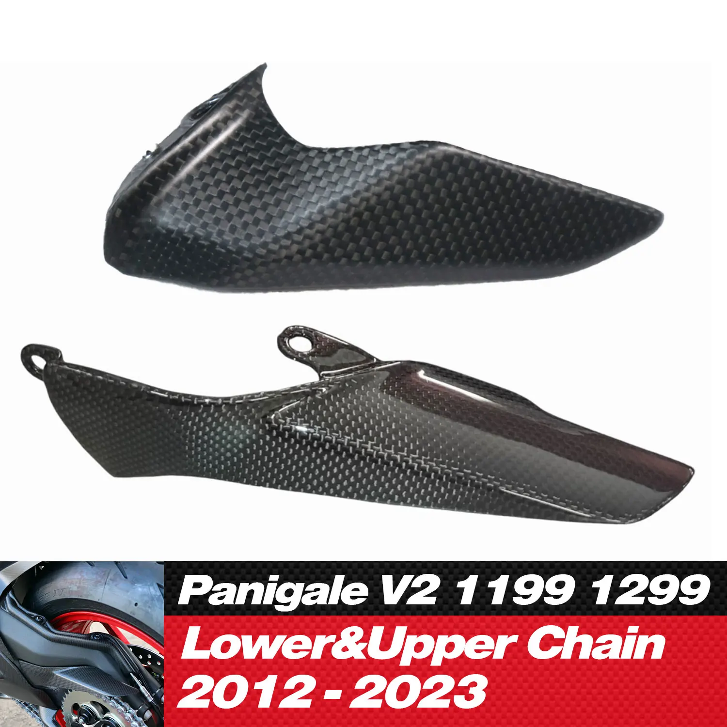Защитная Верхняя Нижняя цепь Gokom из углеродного волокна для Ducati Panigale V2 1199 1299 2012-2023 Streetfighter V2 2022-2023
Защитная Верхняя Нижняя цепь Gokom из углеродного волокна для Ducati Panigale V2 1199 1299 2012-2023 Streetfighter V2 2022-2023