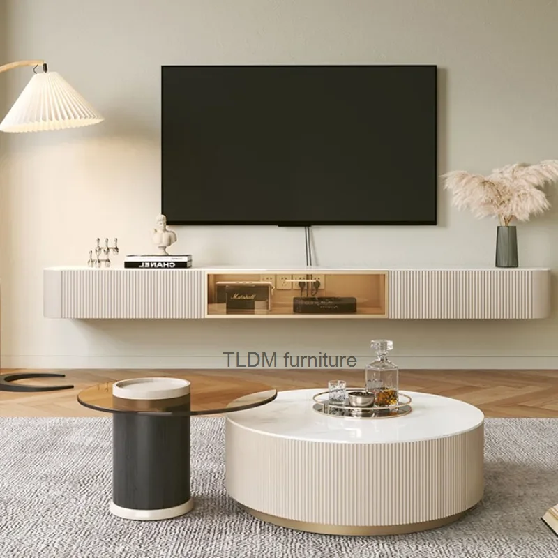 

Salon Bedroom Tv Cabinet Modern Luxury Showcase Floating Stand Entertainment Center Cabinet Universal Mueble Para Tv Furniture