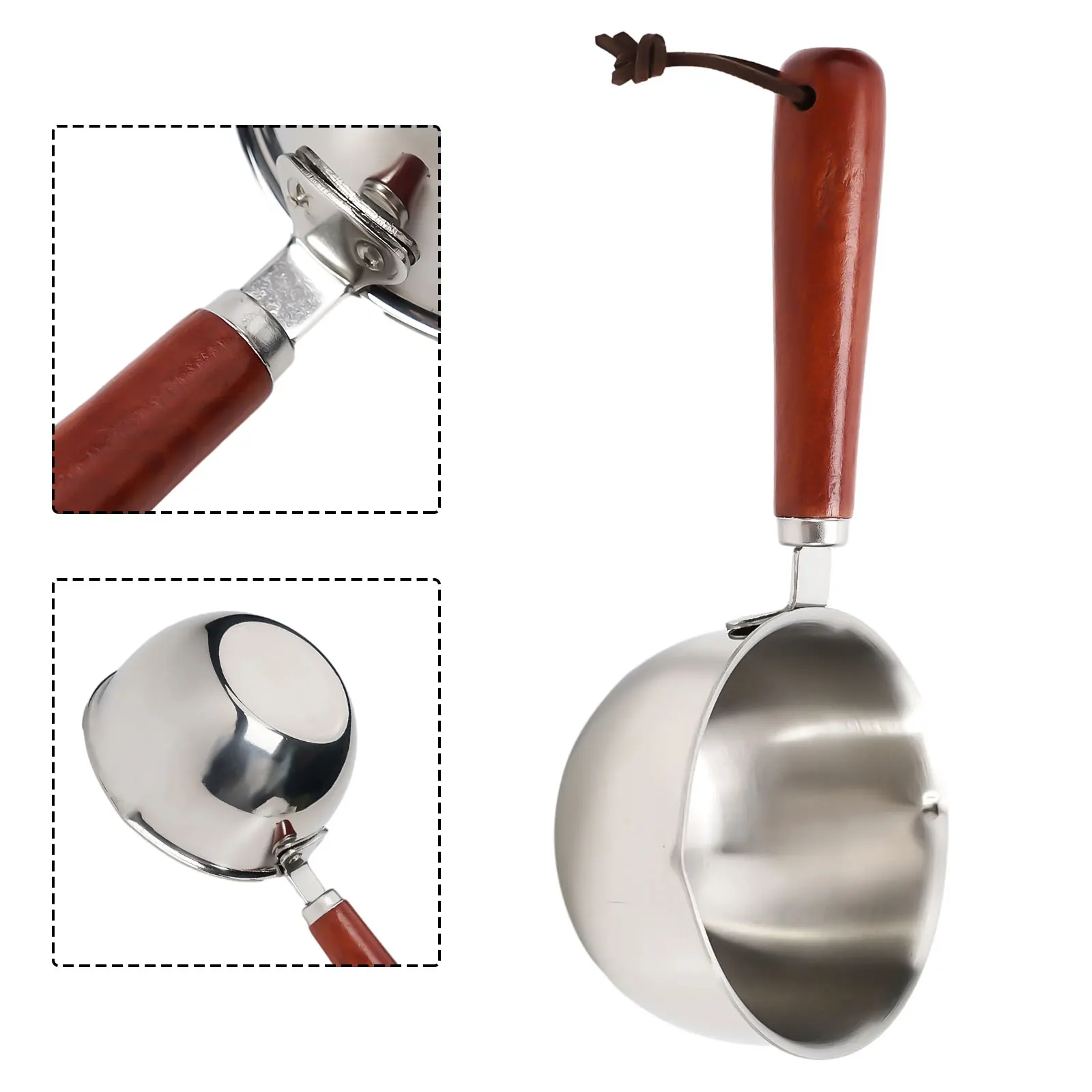 Portable Milk Pot Mini Polishing Surface Rust-proof Saucepans Stainless Steel Stockpots 150ML/300ML 304 Material
Portable Milk Pot Mini Polishing Surface Rust-proof Saucepans Stainless Steel Stockpots 150ML/300ML 304 Material
