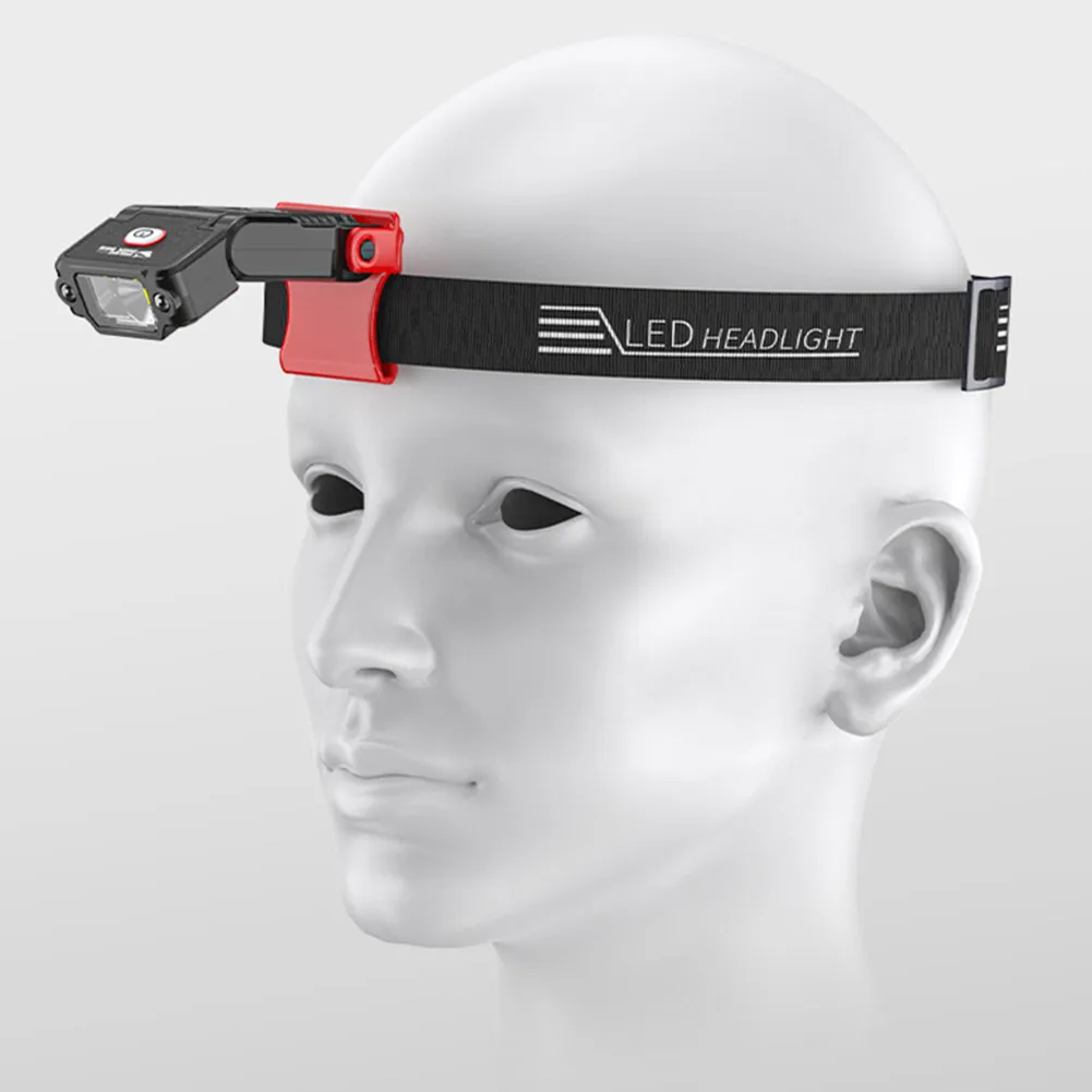 Rechargeable Induction USB LED Headlamp Clip On Cap Hat Light Torch Fishing Lamp Camping Supplies Equipments Accessories
Rechargeable Induction USB LED Headlamp Clip On Cap Hat Light Torch Fishing Lamp Camping Supplies Equipments Accessories