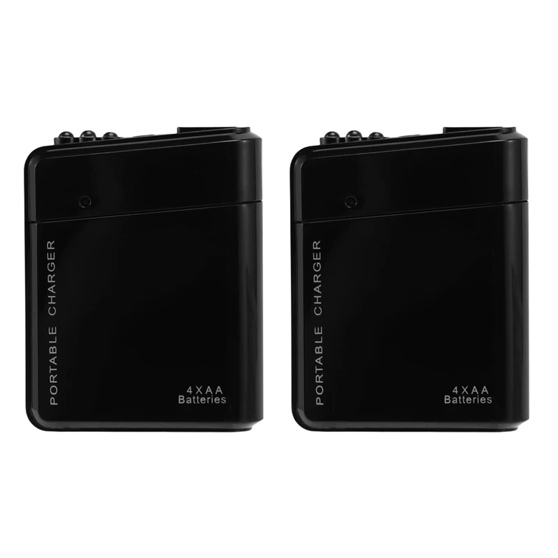 Портативное аварийное зарядное устройство USB для мобильного телефона 2X Black 4X AA Battery
Портативное аварийное зарядное устройство USB для мобильного телефона 2X Black 4X AA Battery