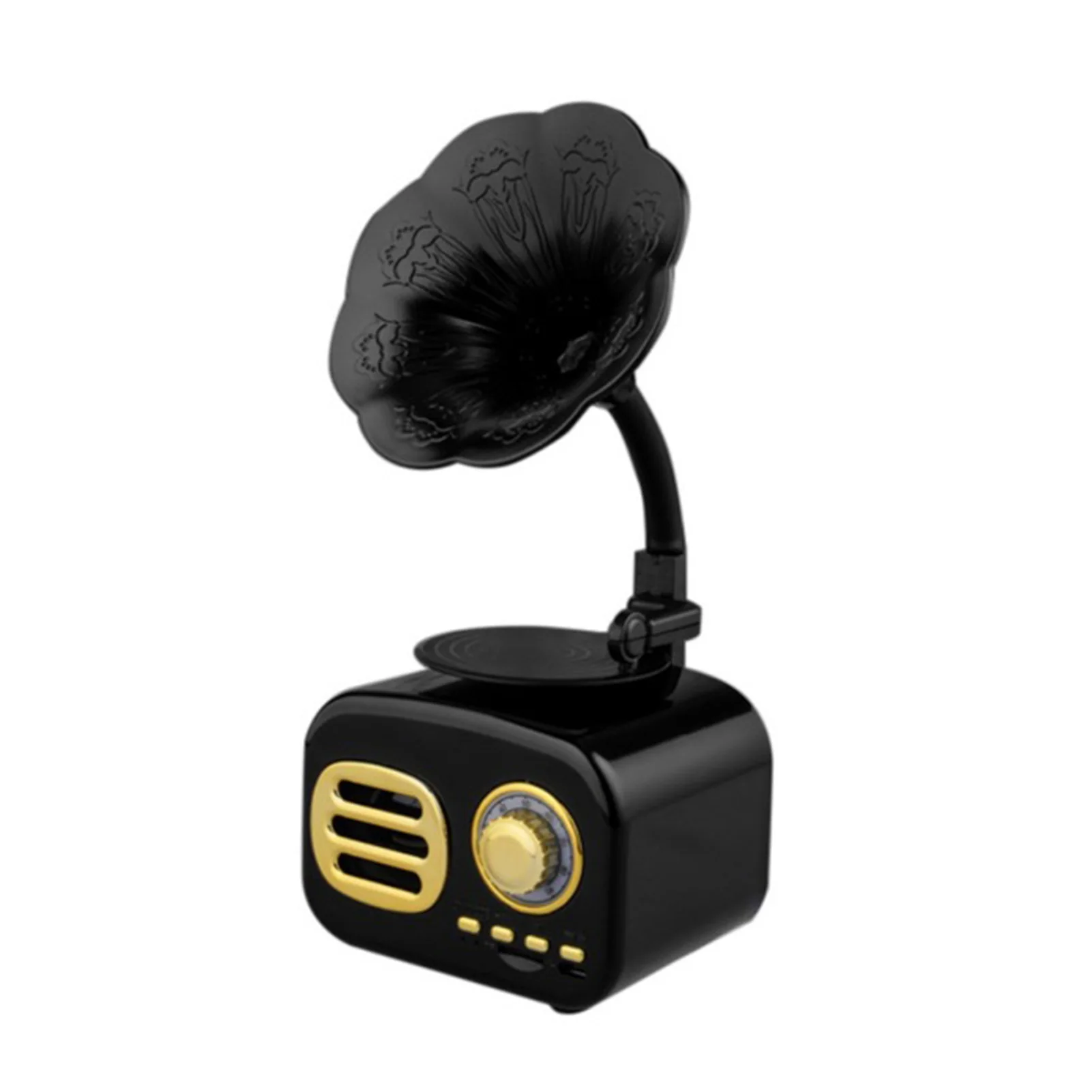 Retro Classic Style Bluetooth Gramophone Speaker Portable Mini Wireless Sound Speaker For Home Office
Retro Classic Style Bluetooth Gramophone Speaker Portable Mini Wireless Sound Speaker For Home Office