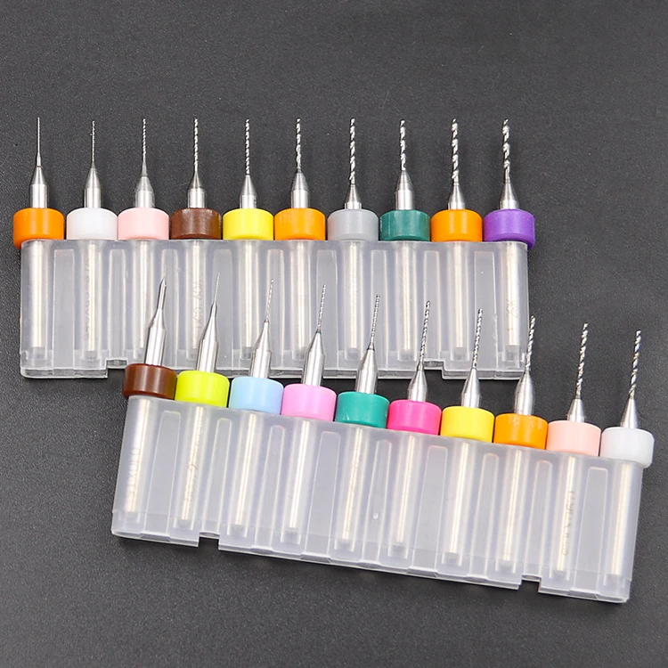 10pcs/set PCB Drill Bits Carbide Micro Drill Bits 0.1-1.2mm For PCB Print Circuit Board CNC Board Plastic Copper Processing
10pcs/set PCB Drill Bits Carbide Micro Drill Bits 0.1-1.2mm For PCB Print Circuit Board CNC Board Plastic Copper Processing
