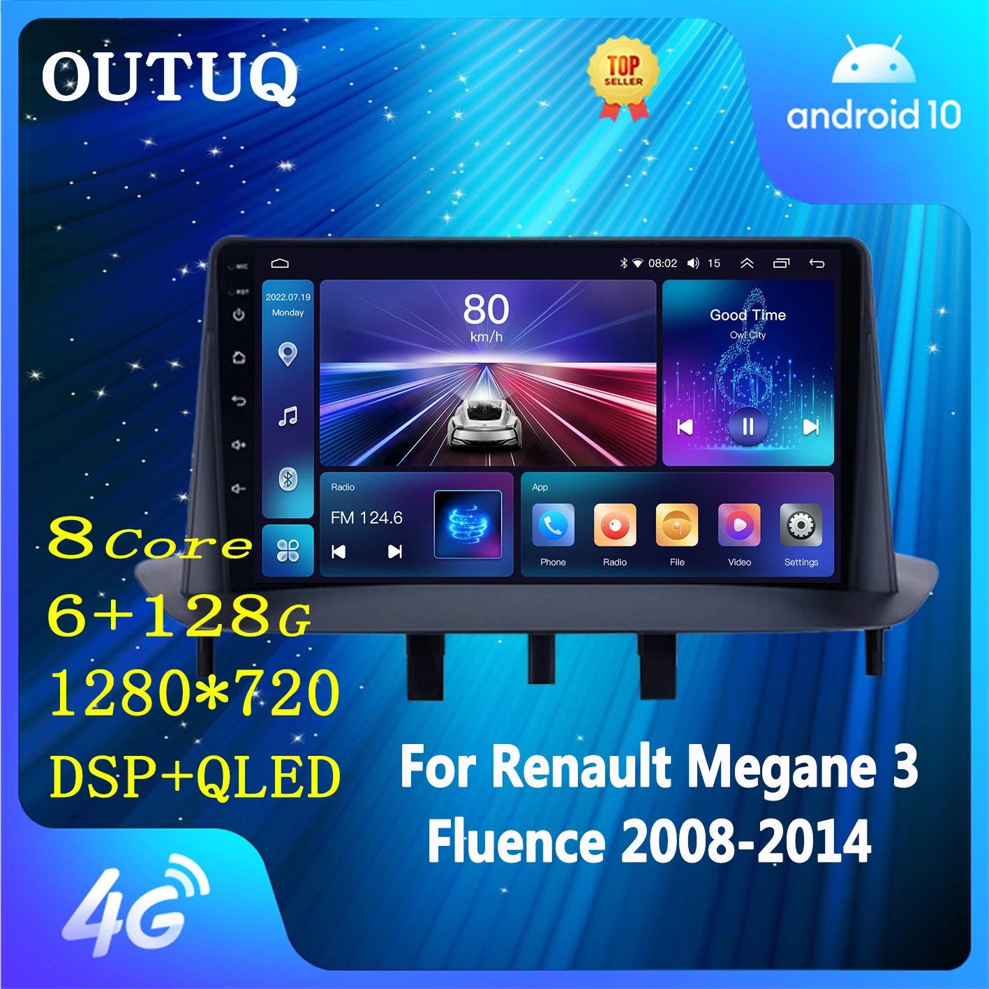 2 Din Android Car Radio Stereo for Renault Megane 3 Fluence 2008-2014 Screen Car Gps Navigation Multimedia Player DSP CarPlay
2 Din Android Car Radio Stereo for Renault Megane 3 Fluence 2008-2014 Screen Car Gps Navigation Multimedia Player DSP CarPlay