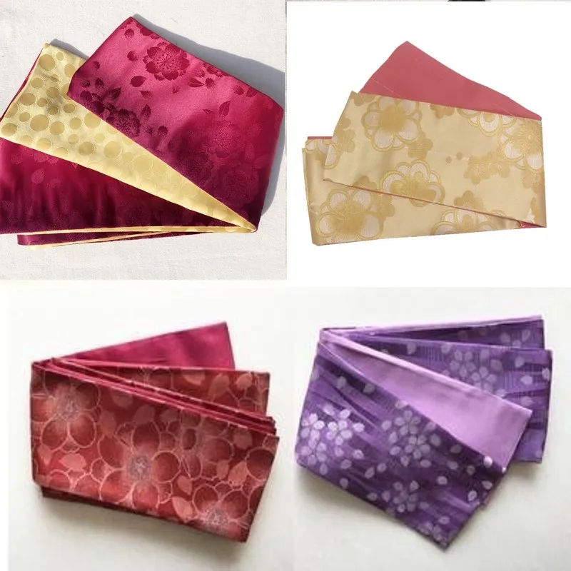Japanese Kimono Yukata Belt Half Width with Double-sided Pouch Yukata Accessories Small Pattern Kimono Hakama Belt 4M length
Japanese Kimono Yukata Belt Half Width with Double-sided Pouch Yukata Accessories Small Pattern Kimono Hakama Belt 4M length