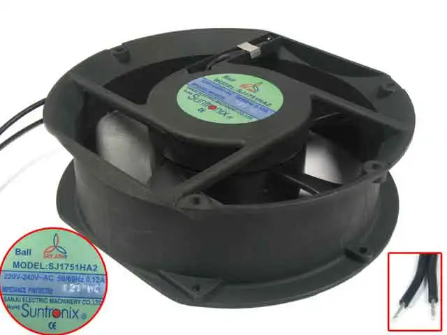 San Jun SJ1751HA2 AC 220V 240V 0.12A 172x150x5 1 мм Круглый Вентилятор для сервера
San Jun SJ1751HA2 AC 220V 240V 0.12A 172x150x5 1 мм Круглый Вентилятор для сервера