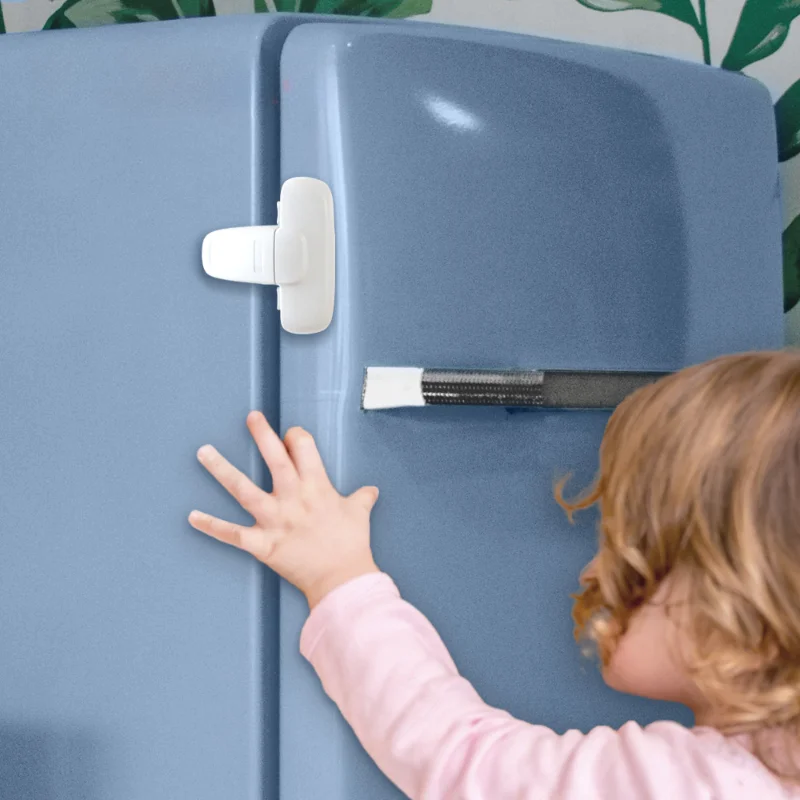 EUDEMON 2pcs Cool Single Door Fridge Safety Lock for Mini Refrigerators Door Baby Safe Protection From Children Lock Security
EUDEMON 2pcs Cool Single Door Fridge Safety Lock for Mini Refrigerators Door Baby Safe Protection From Children Lock Security
