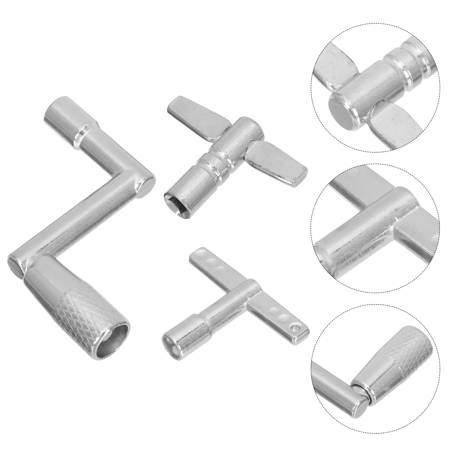 3 Pcs Drum Key Tuning Regulator Wrench Stainless Steel Keys Tools Percussion Instrument Parts Snare
3 Pcs Drum Key Tuning Regulator Wrench Stainless Steel Keys Tools Percussion Instrument Parts Snare