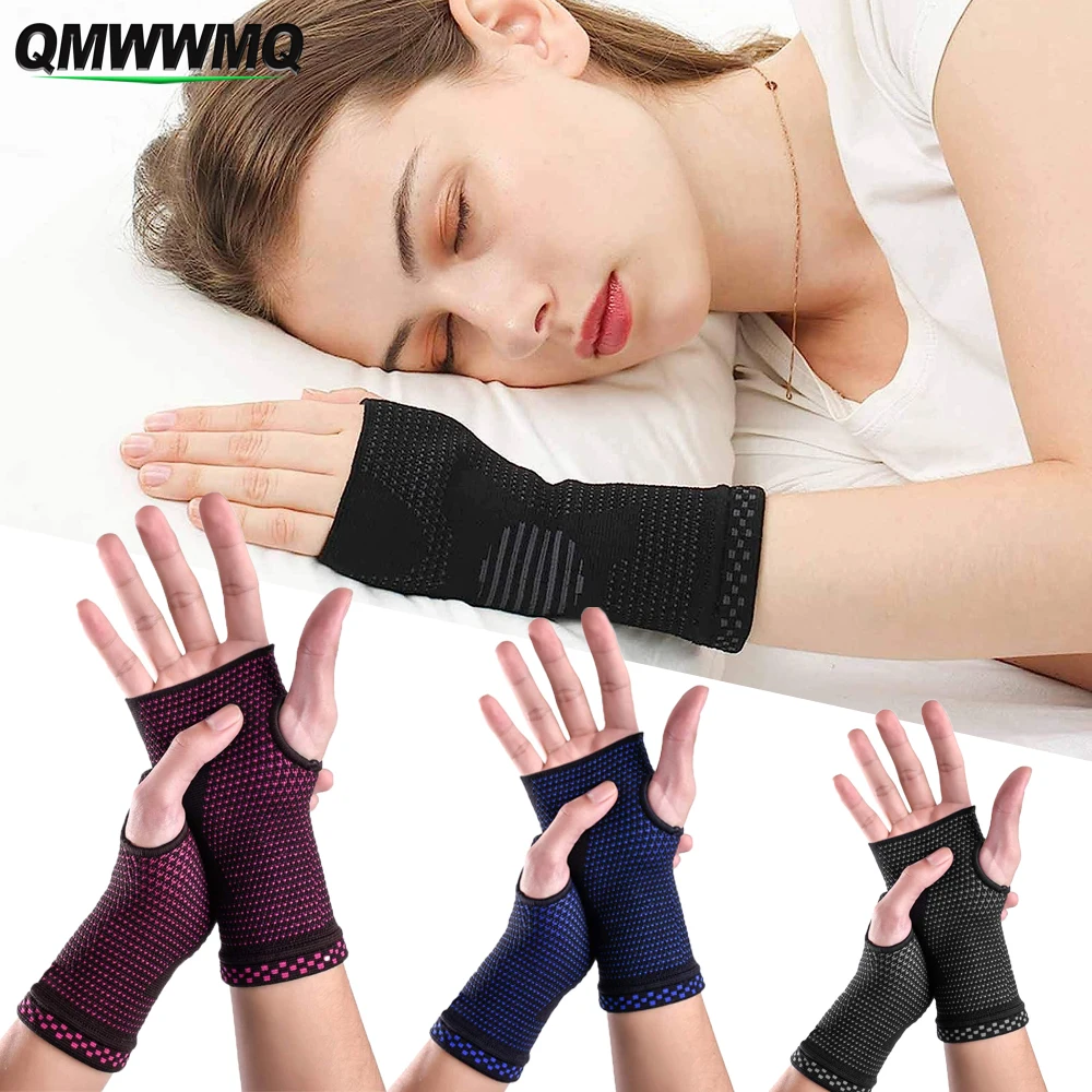 2Pcs Wrist Support Sleeve,Compression Gloves Carpal Tunnel for Women Men,Hand Brace Wrist Support Sleeves Tendonitis Pain Relief
2Pcs Wrist Support Sleeve,Compression Gloves Carpal Tunnel for Women Men,Hand Brace Wrist Support Sleeves Tendonitis Pain Relief