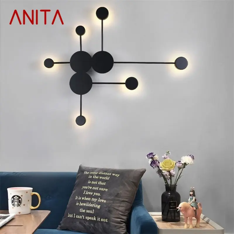 ANITA Indoor Wall Lamps Fixture LED Modern Nordic Wall Sconce Creative Decoration For Home Bedroom Living Room Dining Room
ANITA Indoor Wall Lamps Fixture LED Modern Nordic Wall Sconce Creative Decoration For Home Bedroom Living Room Dining Room