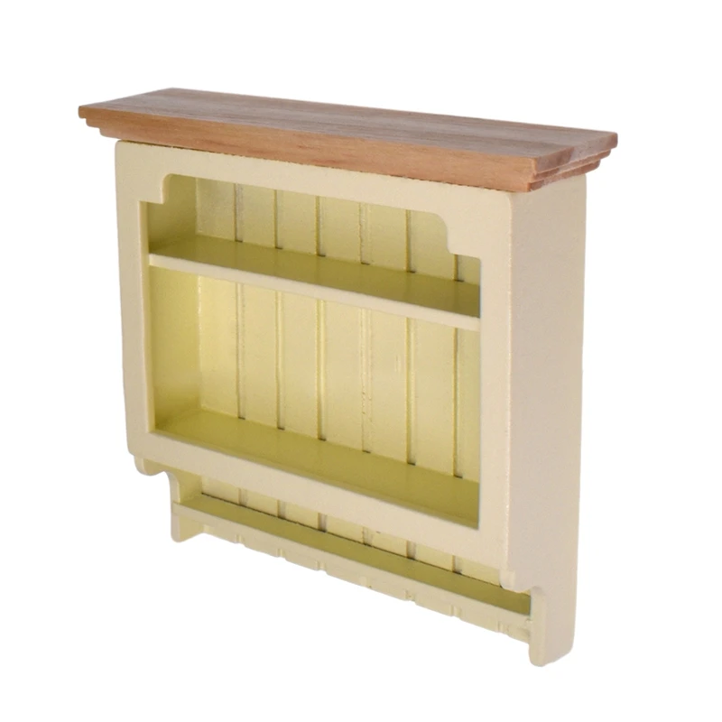 1/12 Dollhouse Miniature Kitchen Wall Mounted Shelf Rack Cabinet Dollhouse Furniture Accessories
1/12 Dollhouse Miniature Kitchen Wall Mounted Shelf Rack Cabinet Dollhouse Furniture Accessories