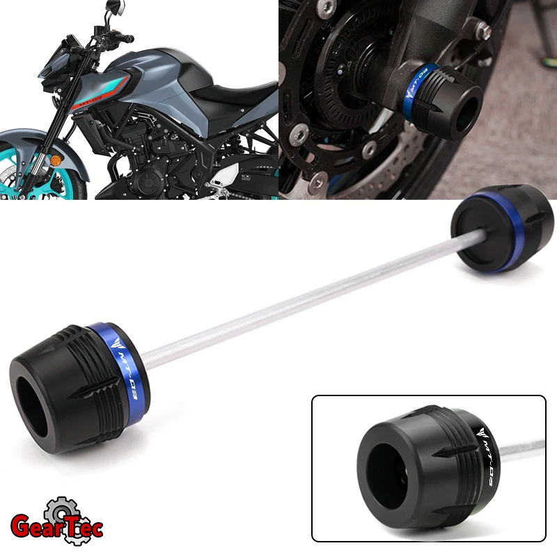 For Yamaha MT03 MT 03 2014-2023 2017 2018 2021 2022 Motorcycle Accessories Front Axle Wheel Fork Slider Crash Protector
For Yamaha MT03 MT 03 2014-2023 2017 2018 2021 2022 Motorcycle Accessories Front Axle Wheel Fork Slider Crash Protector
