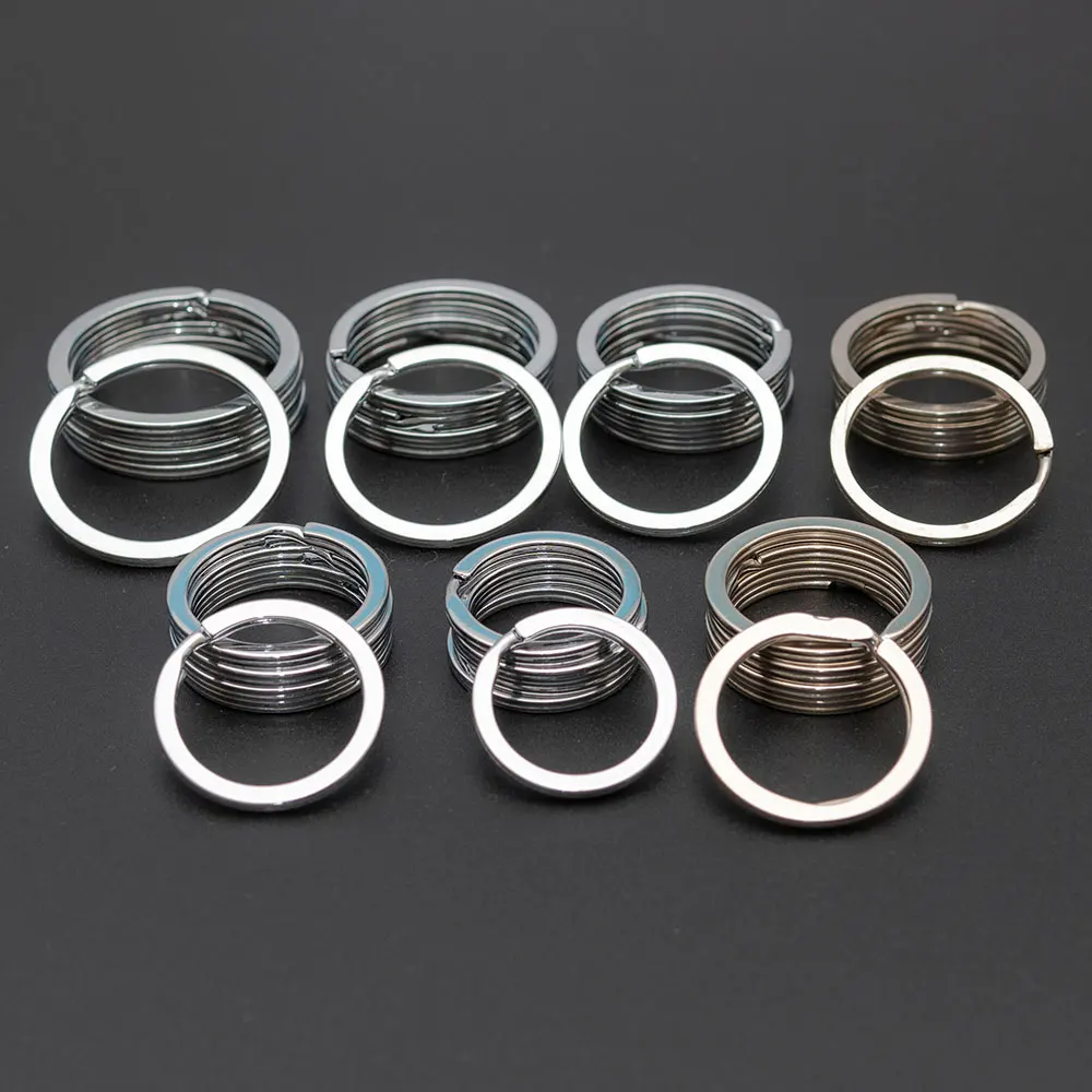 new handmake 100PCS per bag Steel Metal Blank Keyring Split Ring Keyfob Key Holder
new handmake 100PCS per bag Steel Metal Blank Keyring Split Ring Keyfob Key Holder