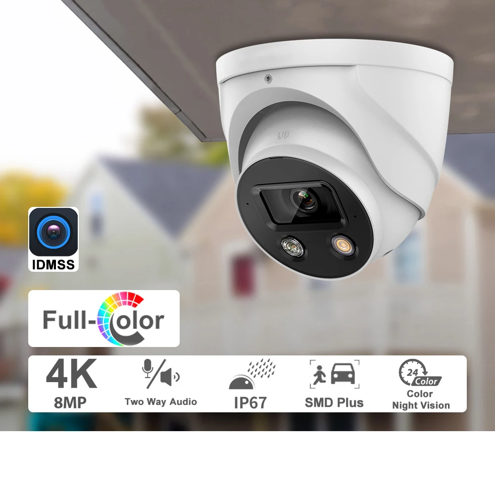 Vikylin DHOEM IP Camera 8MP 5MP Full-Color OEM IPC-HDW3849H-AS-PV-S4 Built-in Mic Audio WizSense Red Blue Flashlight Alarm SMD
Vikylin DHOEM IP Camera 8MP 5MP Full-Color OEM IPC-HDW3849H-AS-PV-S4 Built-in Mic Audio WizSense Red Blue Flashlight Alarm SMD