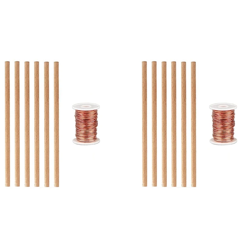 2X 99.9% Pure Copper Wire For Electro Culture Gardening Copper Wire With 12 Stake For Growing Garden Plants
2X 99.9% Pure Copper Wire For Electro Culture Gardening Copper Wire With 12 Stake For Growing Garden Plants