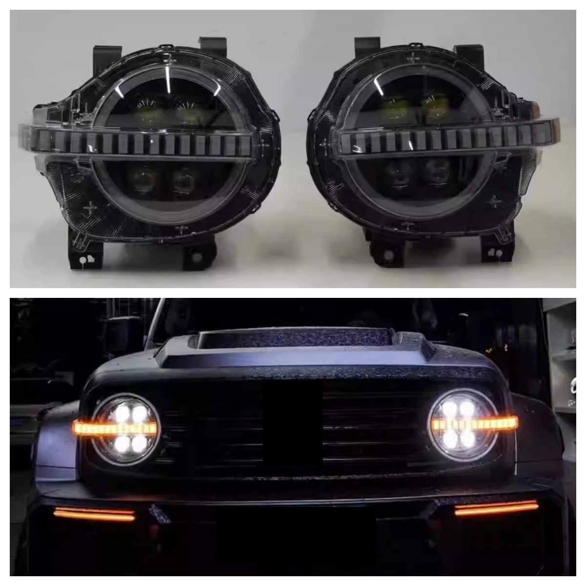 Front Headlight Assembly for Tank 300 Matrix LED Daytime Running Light Turn Signal Car Accessories
Front Headlight Assembly for Tank 300 Matrix LED Daytime Running Light Turn Signal Car Accessories