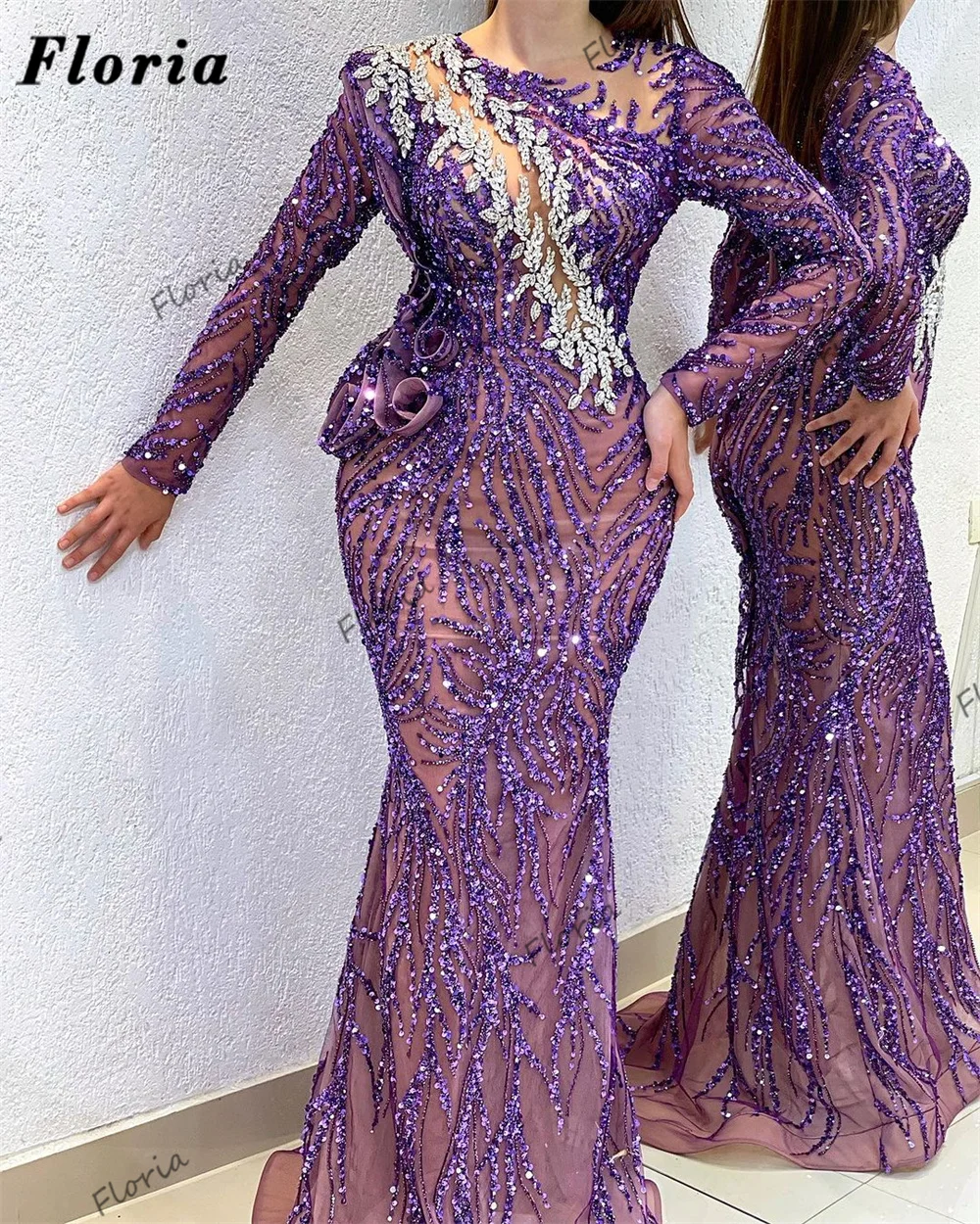 Elegant Purple Mermaid Party Dresses 2024 Handmade Beaded Crystals Celebrity Prom Dress Robes De Soiree Dubai Evening Dresses
Elegant Purple Mermaid Party Dresses 2024 Handmade Beaded Crystals Celebrity Prom Dress Robes De Soiree Dubai Evening Dresses
