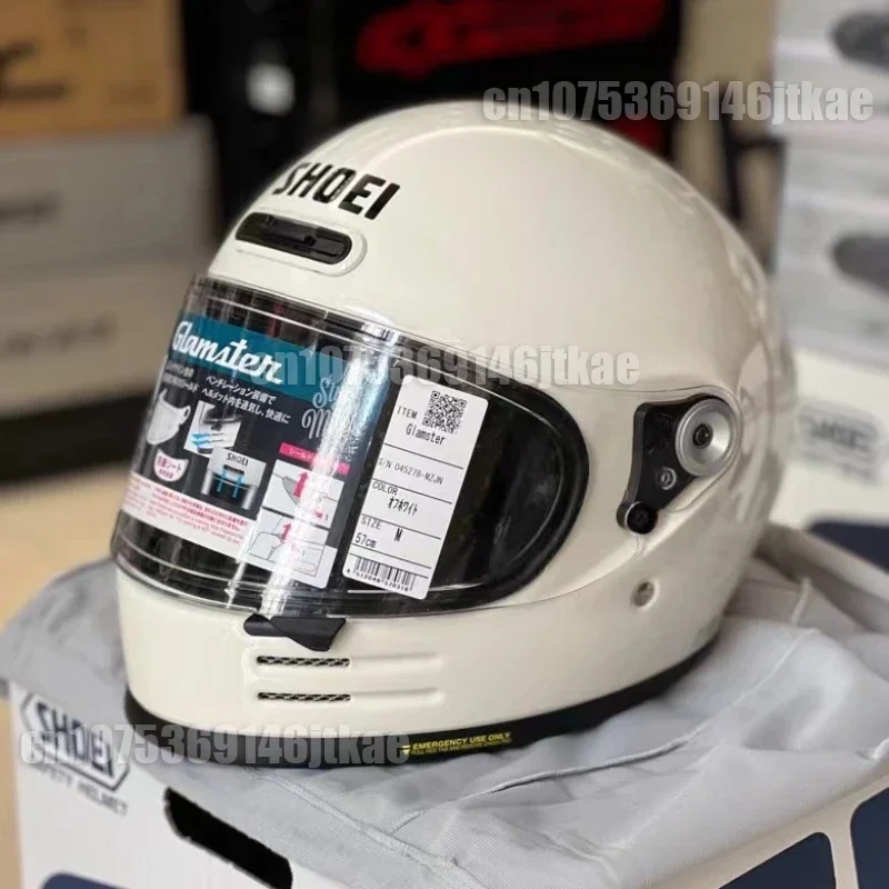 Glamster 06 Glossy White Motorcycle Helmet Retro Cruise Latte Free Climbing Full Face Helmet
Glamster 06 Glossy White Motorcycle Helmet Retro Cruise Latte Free Climbing Full Face Helmet