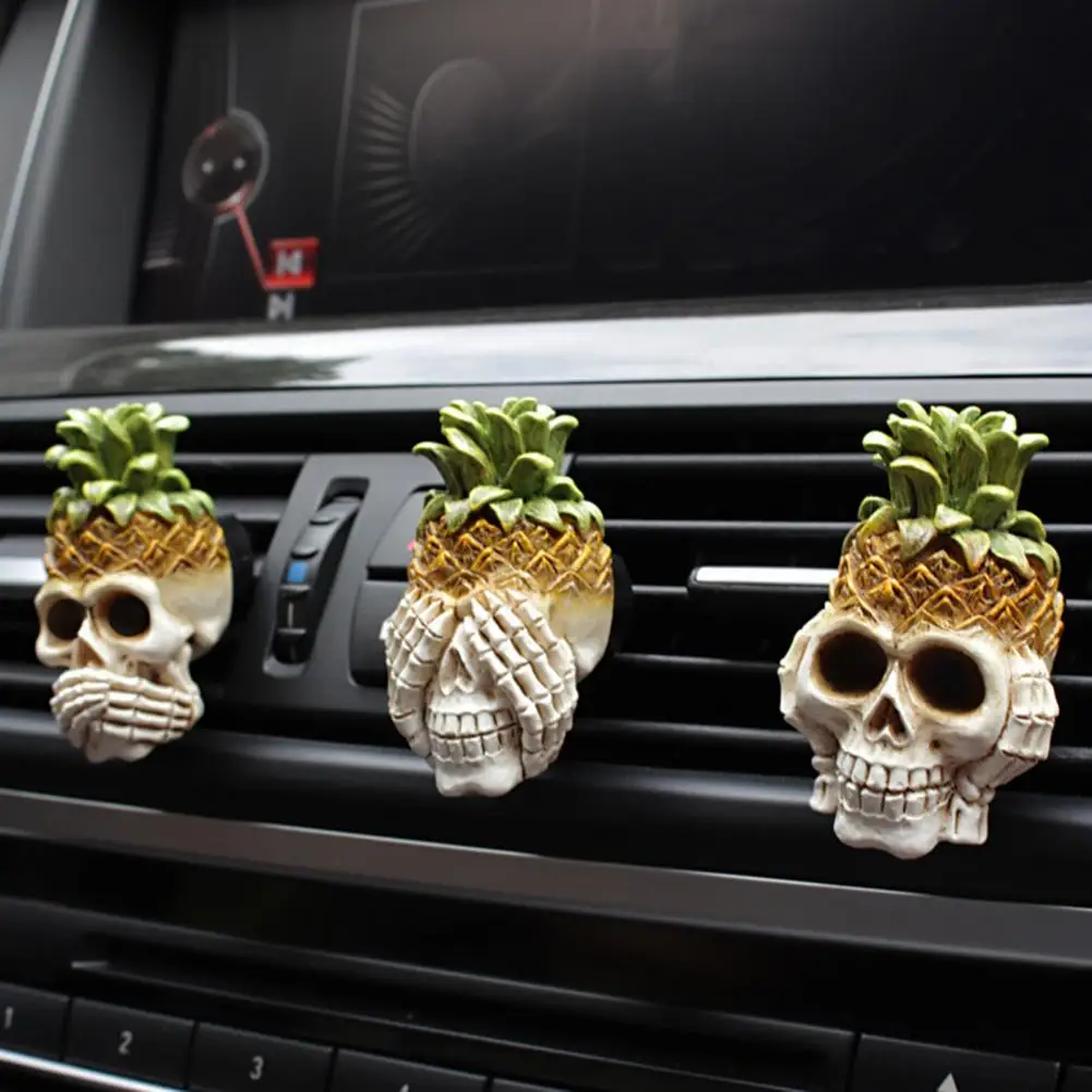 Cute Car Vent Clip Pineapple Skull Car Vent Clip Charming Halloween Aromatherapy Car Vent Clips 3pcs Cute for Accessories
Cute Car Vent Clip Pineapple Skull Car Vent Clip Charming Halloween Aromatherapy Car Vent Clips 3pcs Cute for Accessories
