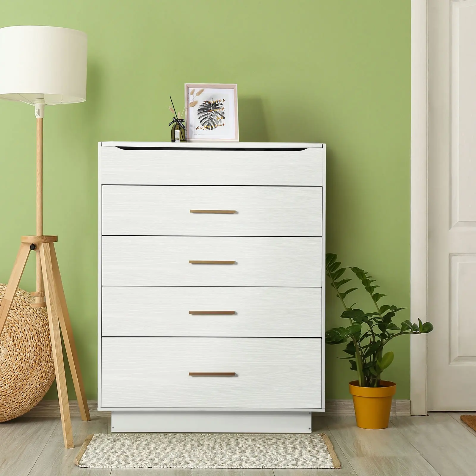 Wooden Storage Dressing Table Wooden Simple Living Room Cabinet 5-Drawerlarfe Storage Space Large Capacity Storage Cabinet
Wooden Storage Dressing Table Wooden Simple Living Room Cabinet 5-Drawerlarfe Storage Space Large Capacity Storage Cabinet