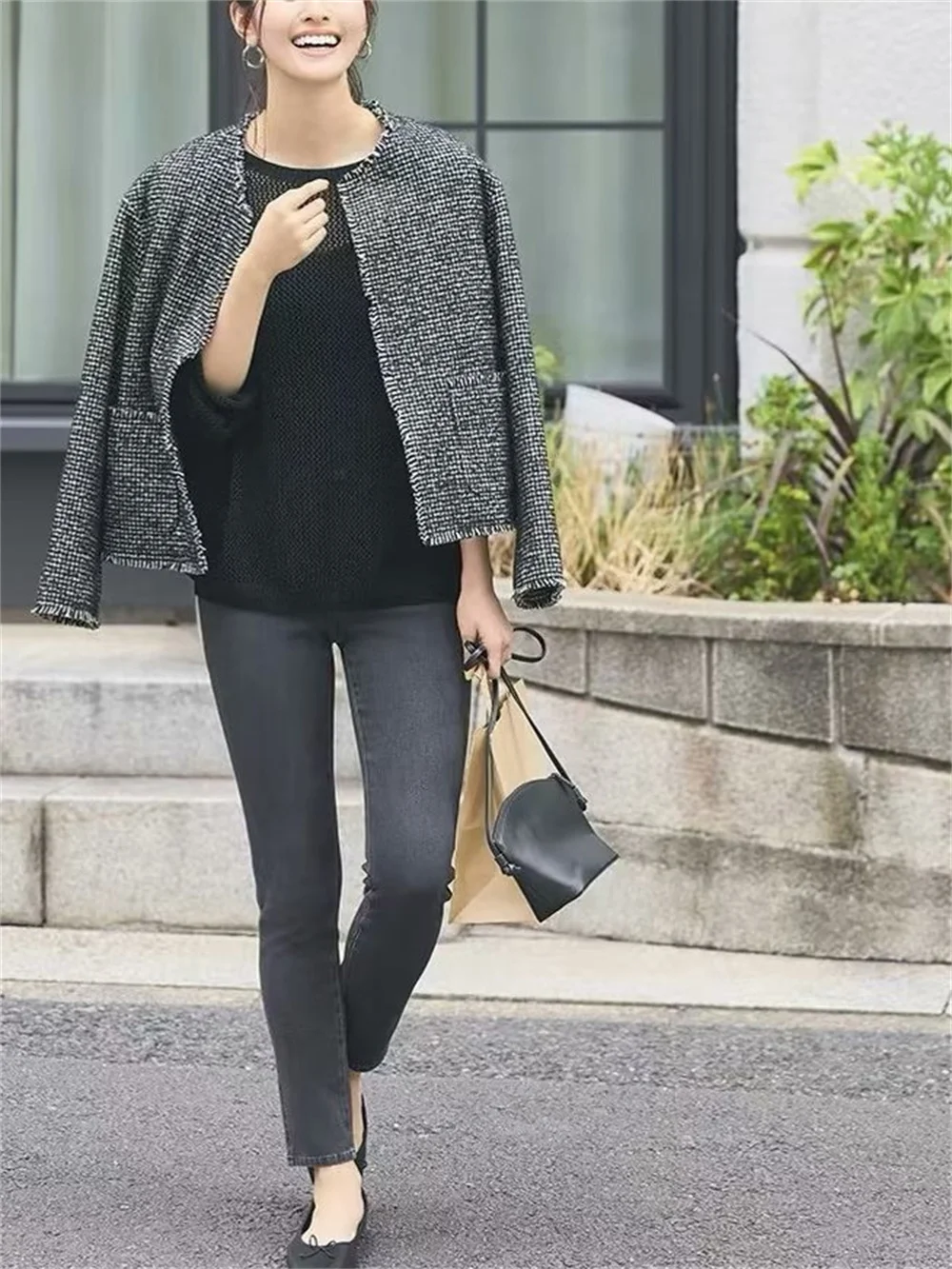 ZACK RAIN Women Casual Jacket 2023 Autumn Loose Ladies Tweed Long Sleeves Three-color Optional Jacket For Female Chic Outwears
ZACK RAIN Women Casual Jacket 2023 Autumn Loose Ladies Tweed Long Sleeves Three-color Optional Jacket For Female Chic Outwears