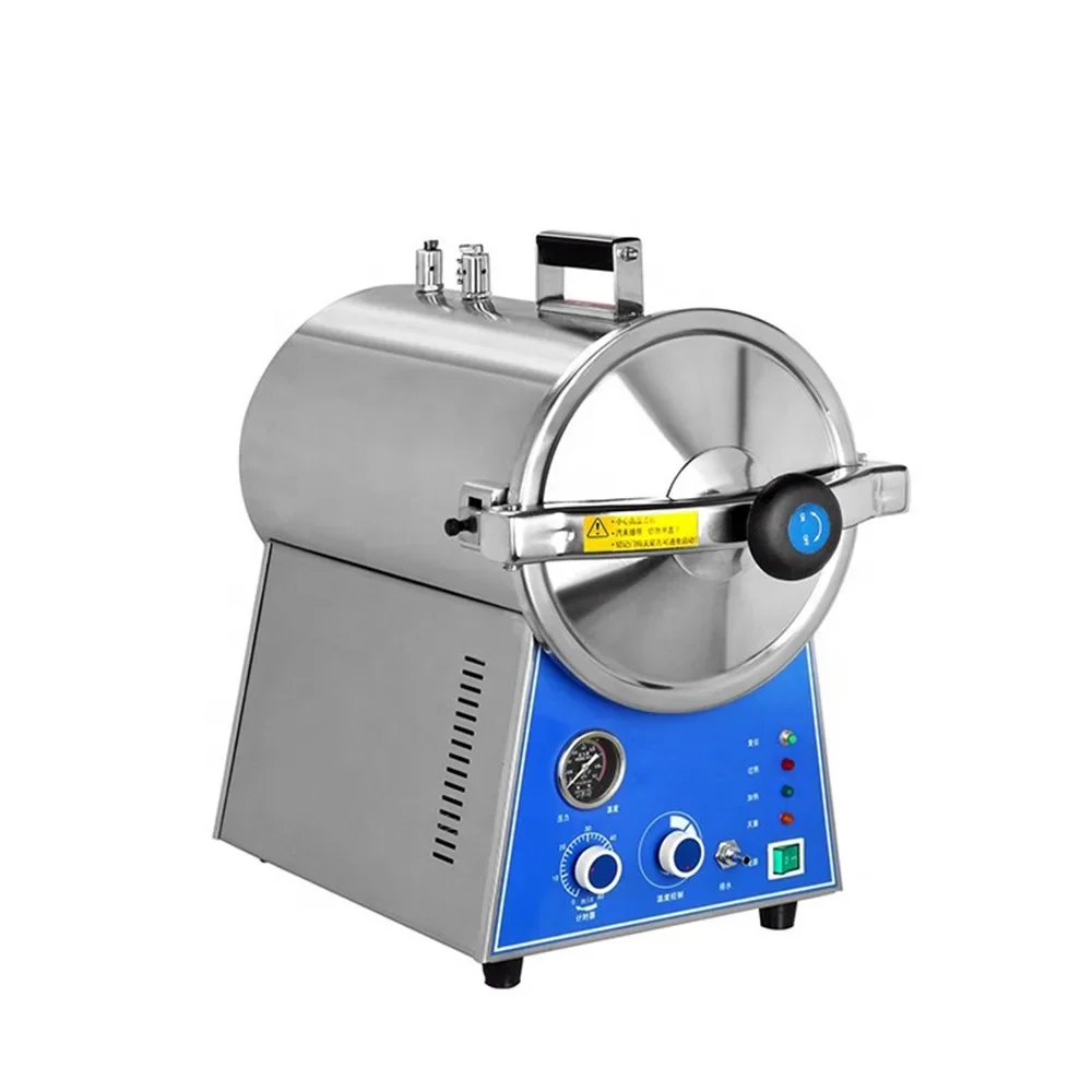 Hot selling 16L 24L sterile syring desktop High pressure steam sterilizer equipments for sterilizing
Hot selling 16L 24L sterile syring desktop High pressure steam sterilizer equipments for sterilizing