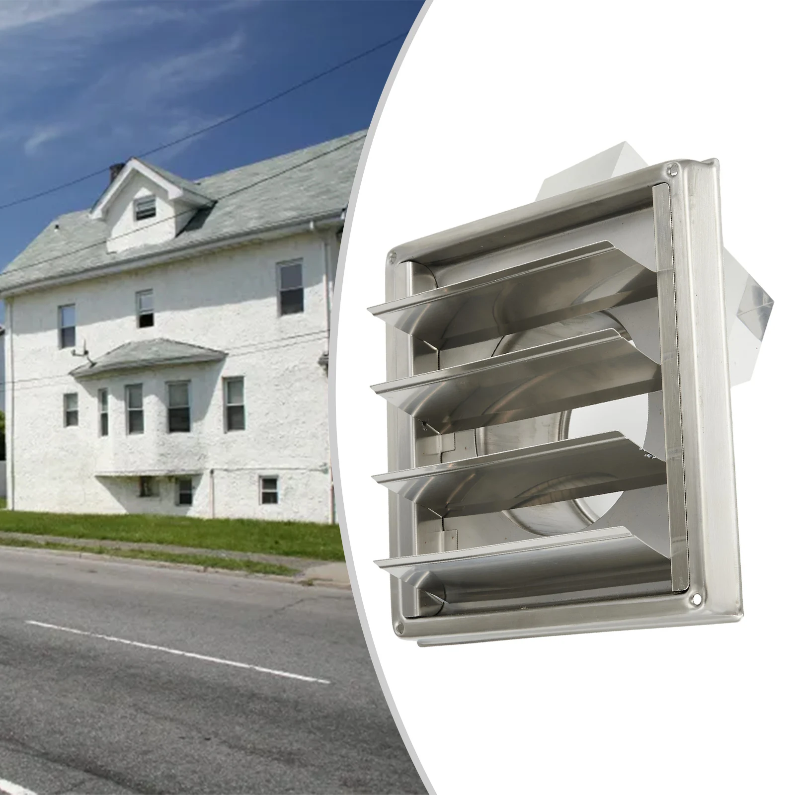Perfect For Modern Homes Stylish Wall Vent Exhaust Stainless Steel Vent Corrosion-resistant Durable Wall Ventilation Cap
Perfect For Modern Homes Stylish Wall Vent Exhaust Stainless Steel Vent Corrosion-resistant Durable Wall Ventilation Cap