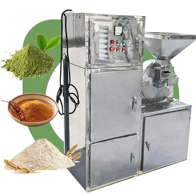 

Industrial Commercial Pin Mill Herb Sugar Salt Crusher Powder Chilli Spice Grinder Machine Grind Equipment