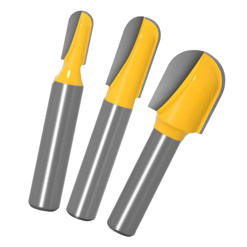 3pcs 8mm Shank Long Blade Round Nose Wood Router Bit Reach Core Box Wood Cutter For Hand Making Drawer Woodworking Tools
3pcs 8mm Shank Long Blade Round Nose Wood Router Bit Reach Core Box Wood Cutter For Hand Making Drawer Woodworking Tools