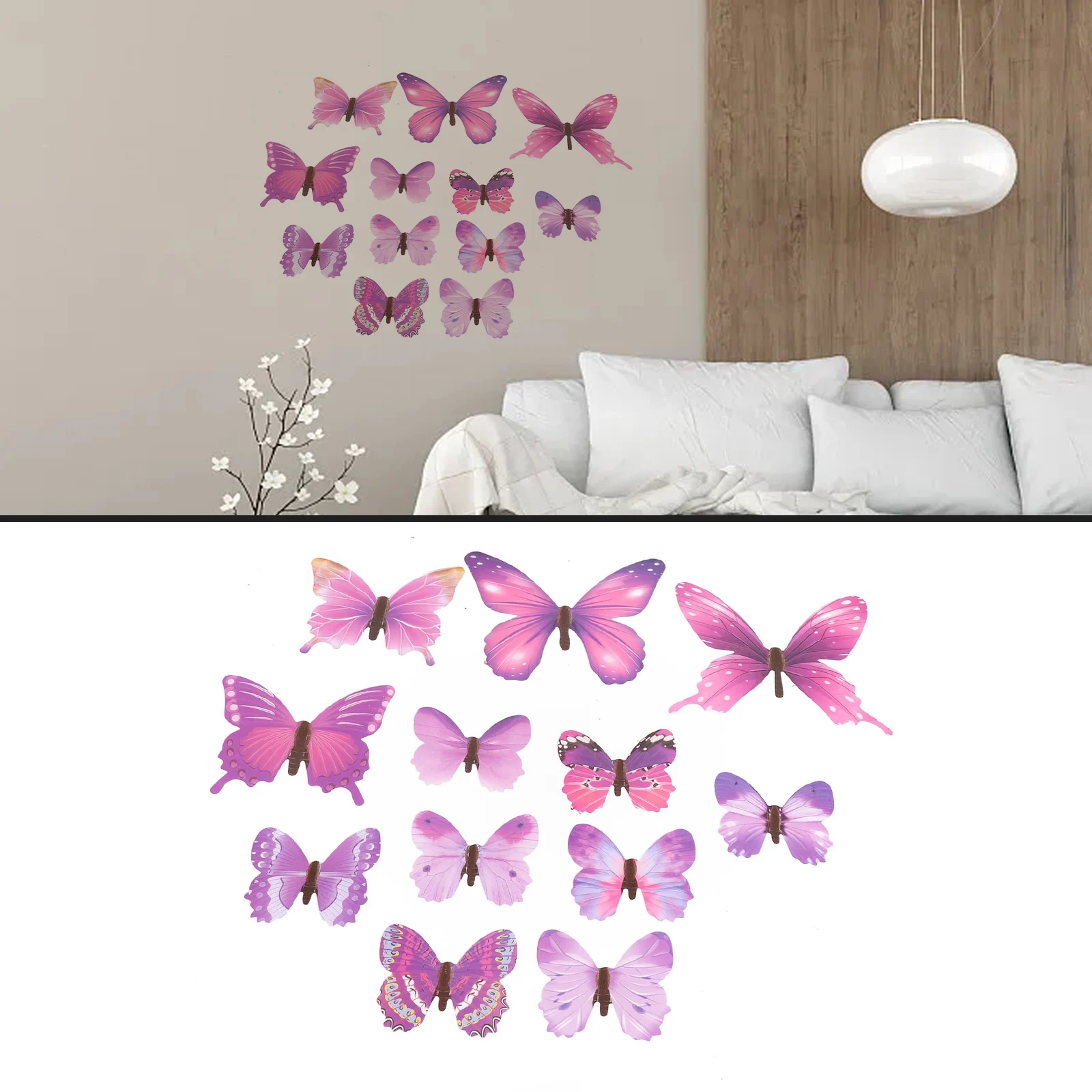 3D Luminous Butterfly Sticker Ceiling Wall Furniture Children Room Multicolor Stickers Home Party Decoration Supplies
3D Luminous Butterfly Sticker Ceiling Wall Furniture Children Room Multicolor Stickers Home Party Decoration Supplies