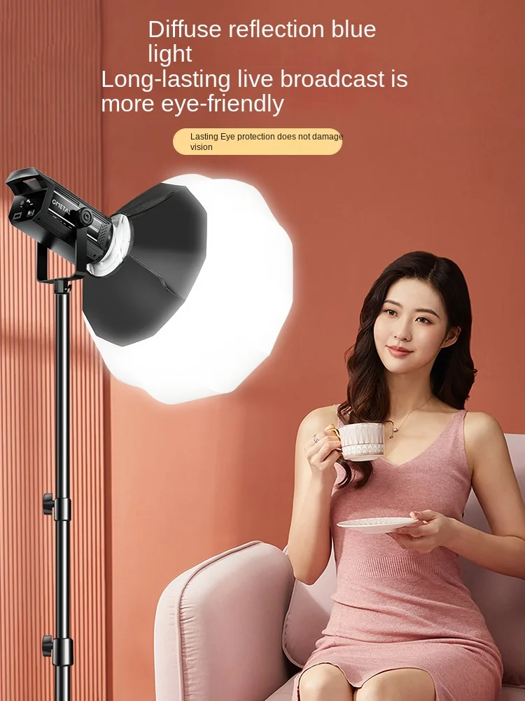 

Professional Live Streaming Fill Light for Anchor Special Photography Lamp Live Studio Atmosphere Soft Light Lamp Led Studio