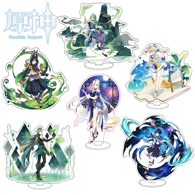 15cm Anime Figure Impact Xiao Scaramouche Hutao Zhongli Acrylic Model Plate Desk Decor Standing Sign Figures
15cm Anime Figure Impact Xiao Scaramouche Hutao Zhongli Acrylic Model Plate Desk Decor Standing Sign Figures