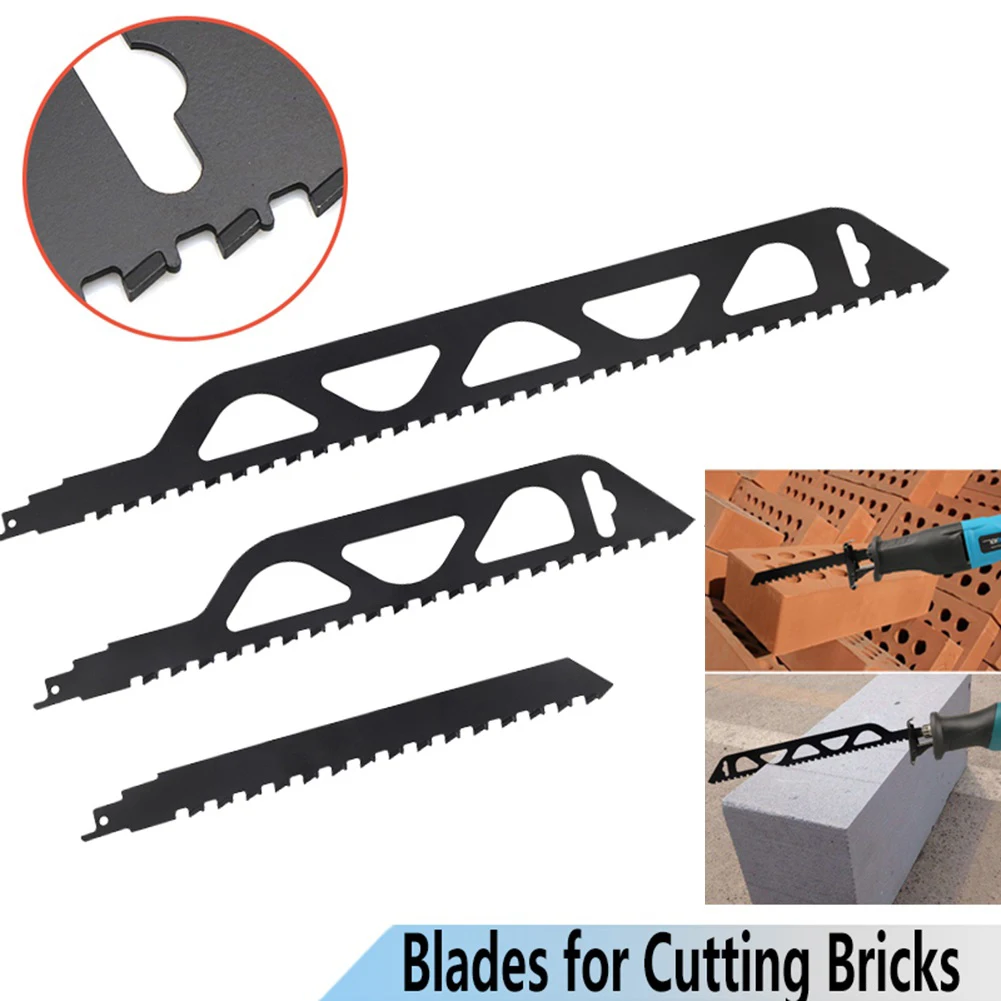 

Reciprocating Saw Blade for Cutting Concrete Red/Grey Brick Stone Masonry Saber Carbide Saw Blade 240/305/420mm Hand Saw Blade