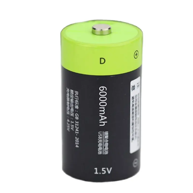 1pcs/lot ZNTER 6000mAh 1.5V rechargeable battery Micro USB rechargeable battery Lipo LR20 battery
1pcs/lot ZNTER 6000mAh 1.5V rechargeable battery Micro USB rechargeable battery Lipo LR20 battery