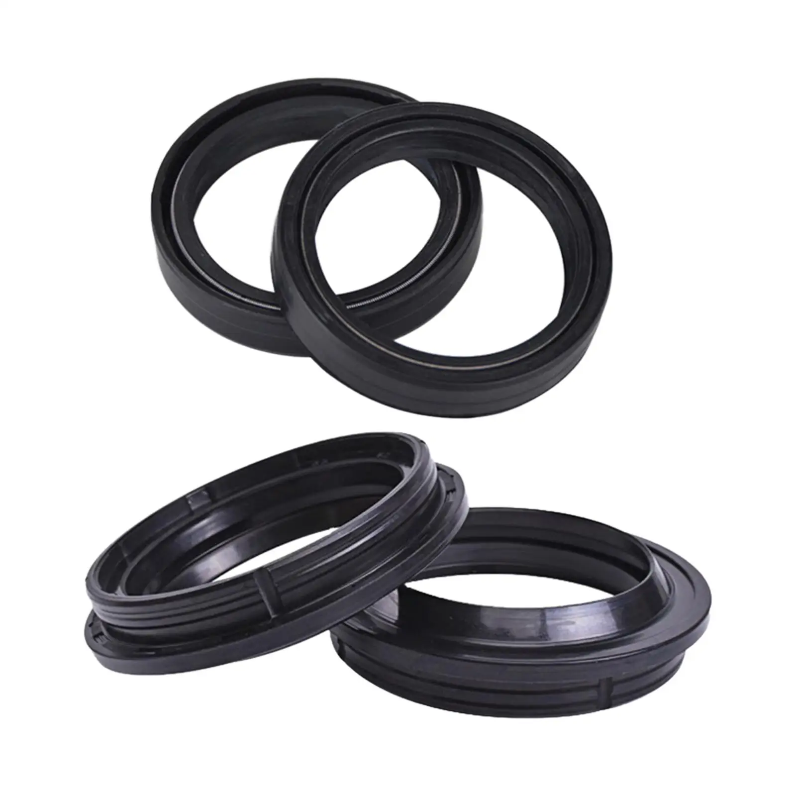 Motorcycle Front Fork Oil Seal and Dust Seal Kit 50x63x11mm Rubber Directly Replace Black for TM Racing MX300 MX125 EN125
Motorcycle Front Fork Oil Seal and Dust Seal Kit 50x63x11mm Rubber Directly Replace Black for TM Racing MX300 MX125 EN125