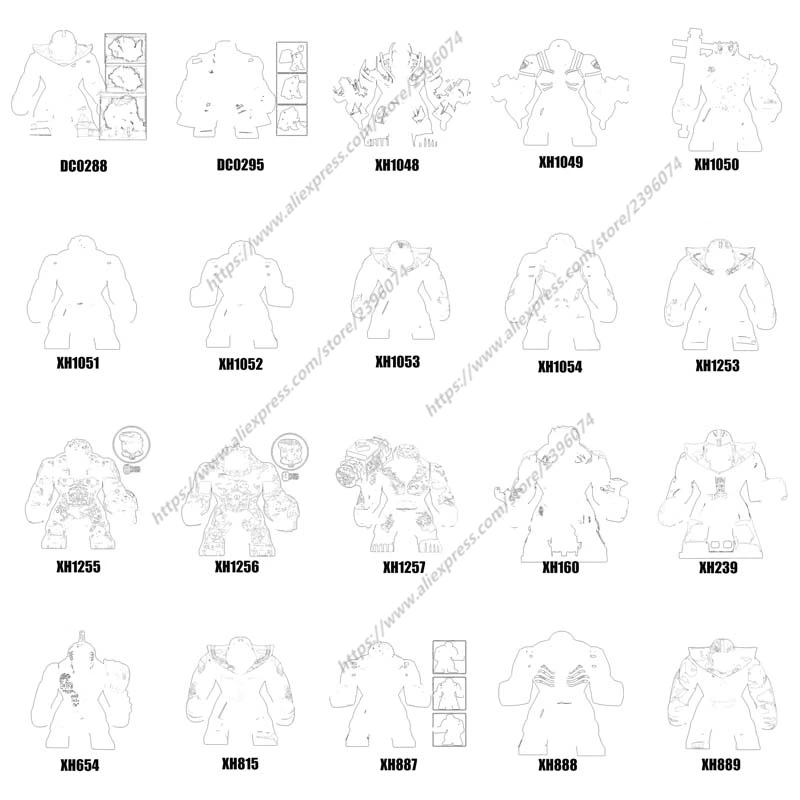 Single Big Size models Action Figures accessories Building Blocks toys for children Series-148 XH654
Single Big Size models Action Figures accessories Building Blocks toys for children Series-148 XH654