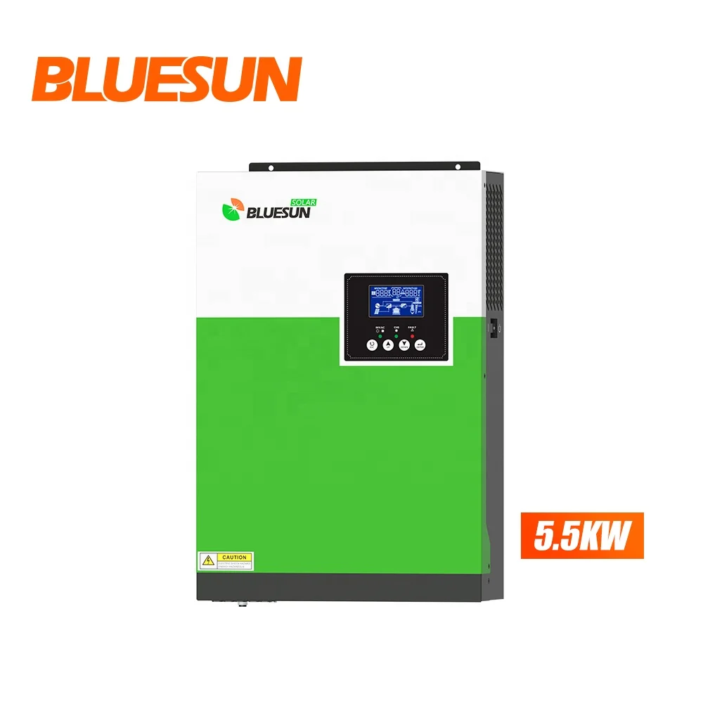 Солнечный инвертор BLUESUN, 5500 Вт, кВт, кВт, MPPT инвертор с немодулированным синусоидальным сигналом, встроенное солнечное зарядное устройство А
Солнечный инвертор BLUESUN, 5500 Вт, кВт, кВт, MPPT инвертор с немодулированным синусоидальным сигналом, встроенное солнечное зарядное устройство А