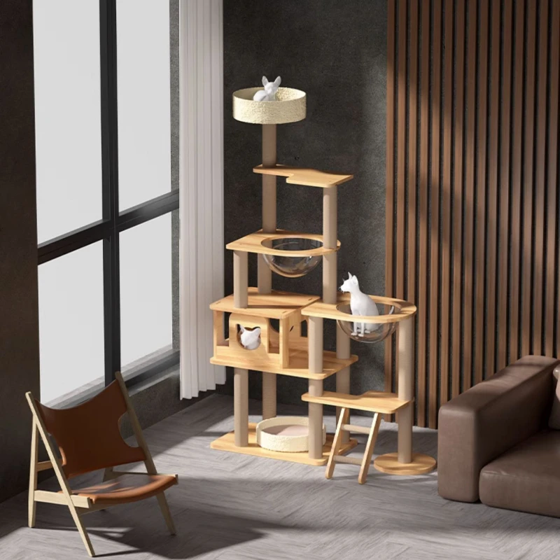 Large Cat Tree Tower with Multiple Hamocks, Accessories for Cats House, Indoor with Scratcher, Tunnel Play Structure, Scraper Po
Large Cat Tree Tower with Multiple Hamocks, Accessories for Cats House, Indoor with Scratcher, Tunnel Play Structure, Scraper Po