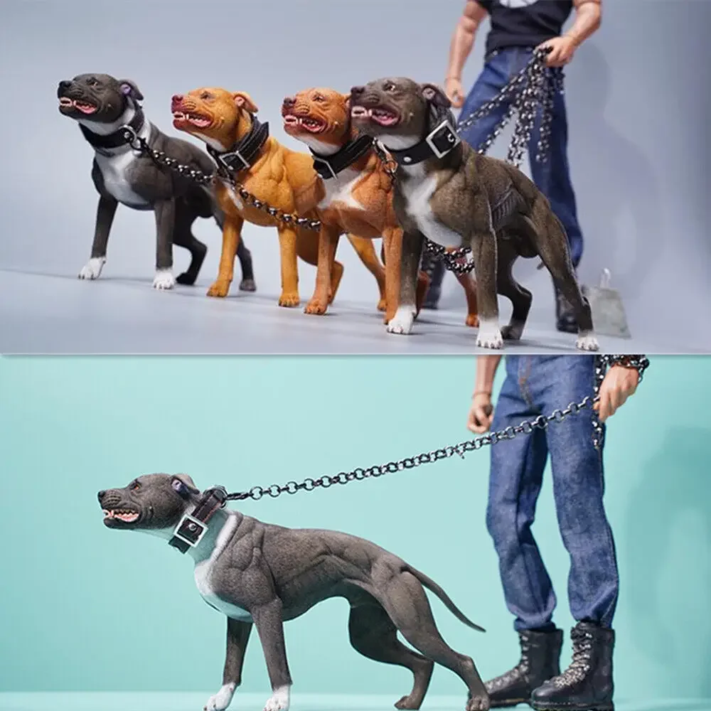 JXK 1/6 American Pit Bull Terrier Model Animal Figure Realistic Pet Dog Collector GK Decoration Kids Educational Toy Gift Adult
JXK 1/6 American Pit Bull Terrier Model Animal Figure Realistic Pet Dog Collector GK Decoration Kids Educational Toy Gift Adult