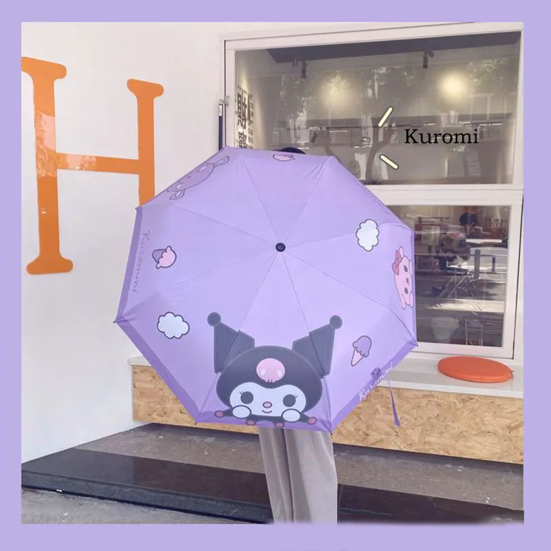 Sanrio Hellokitty Kuromi Mymelody Purin Cinnamoroll Sunny Umbrella Dual-use Folding Sunscreen UV Protection Cute Umbrella
Sanrio Hellokitty Kuromi Mymelody Purin Cinnamoroll Sunny Umbrella Dual-use Folding Sunscreen UV Protection Cute Umbrella